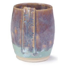 SW-150 Celadon Bloom Under SW-110 Oyster Stoneware Combination